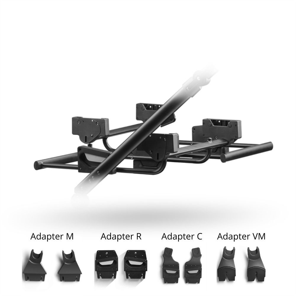 Adapter Duo til TWIN Royal og autostol